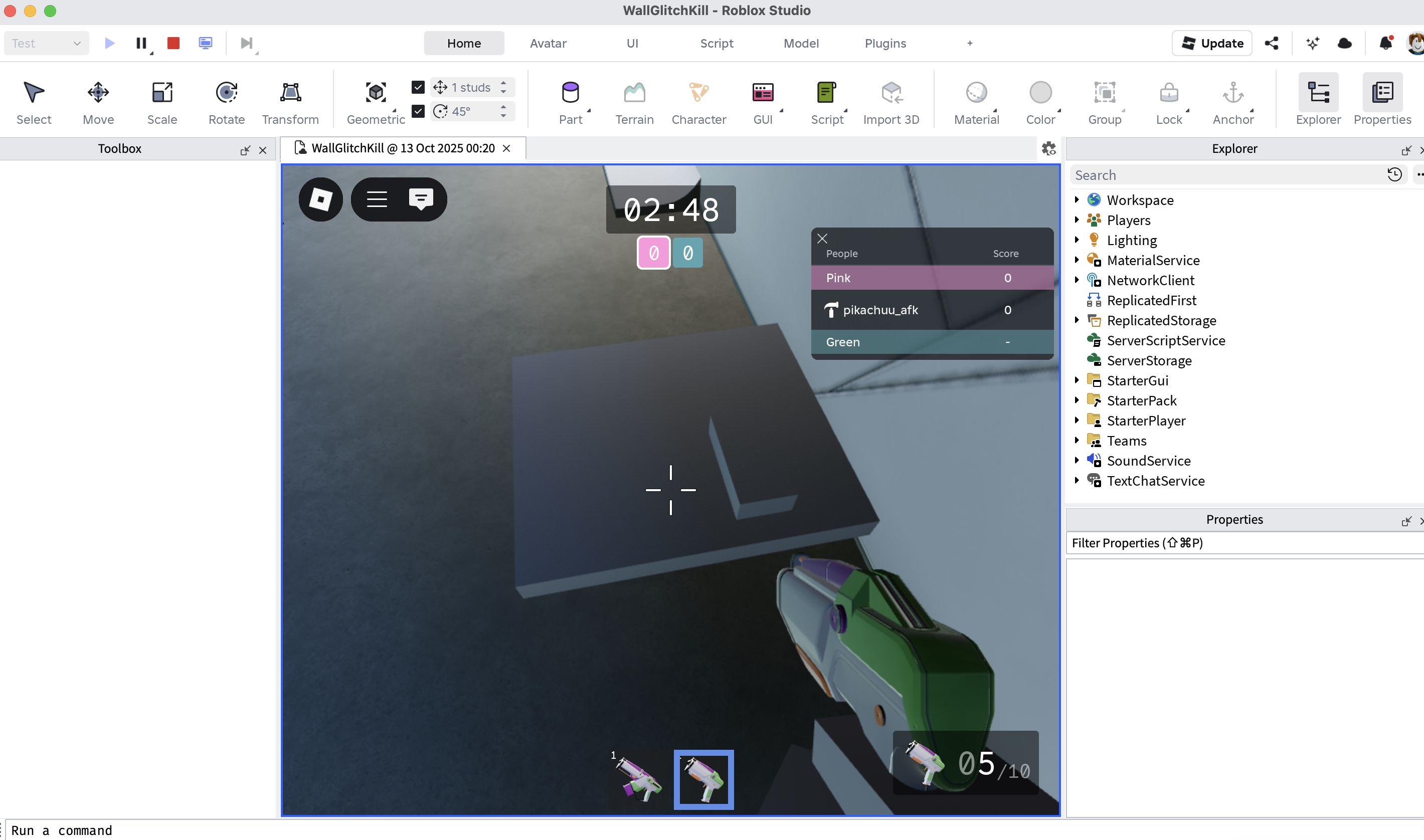 🎮 Demo #3 Character Respawn Bug Preview