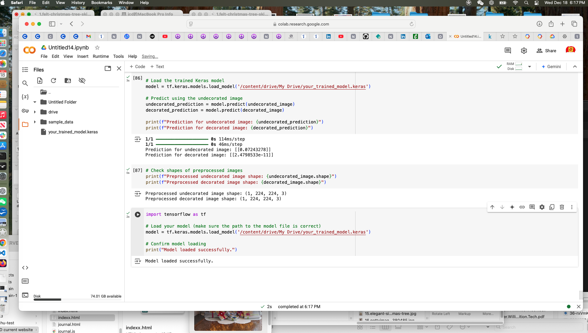 Undecorated Tree Example