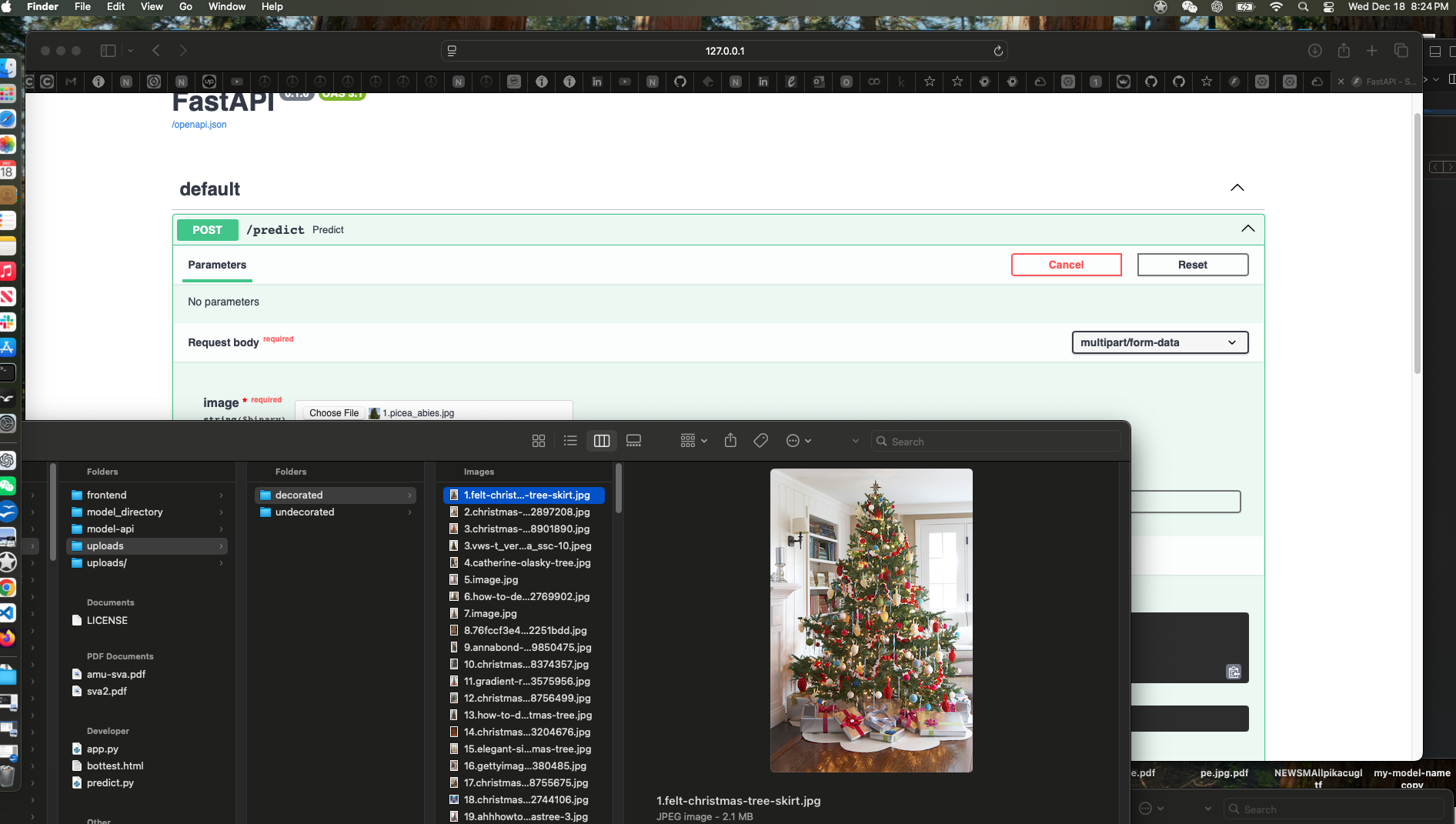 Model Training Visual